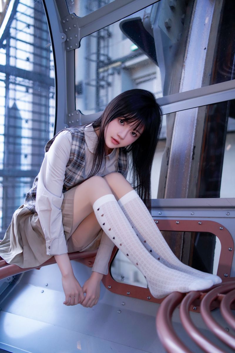 桜桃喵 – NO.207 制服摩天轮[27P-667.1M]插图1