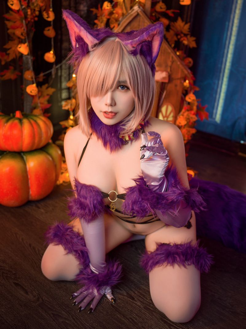 麻花酱 – NO.120 FGO 玛修[25P-219.6M]插图1