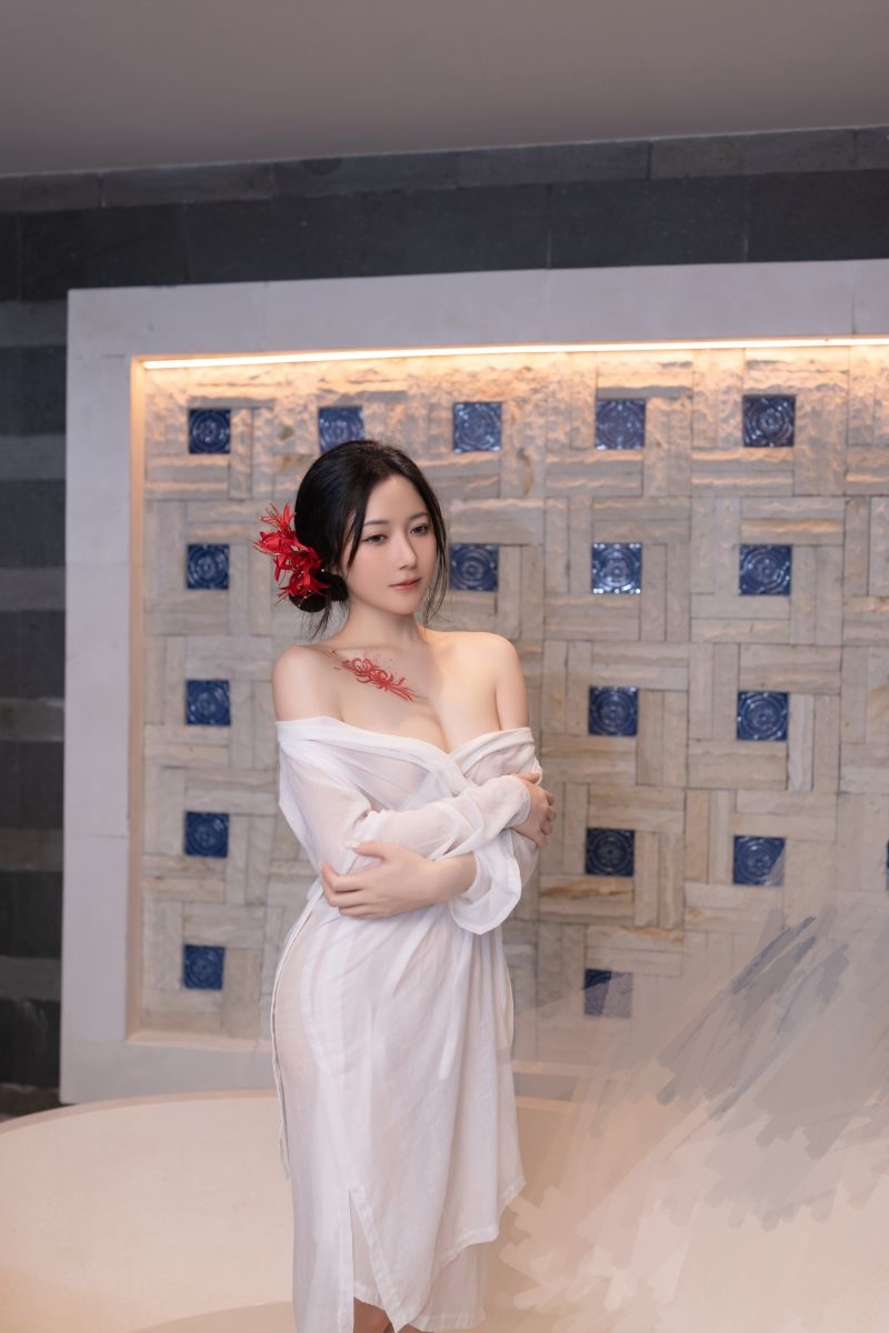 秀人网 鱼子酱 最新上架作品超清写真 寂【122P】插图