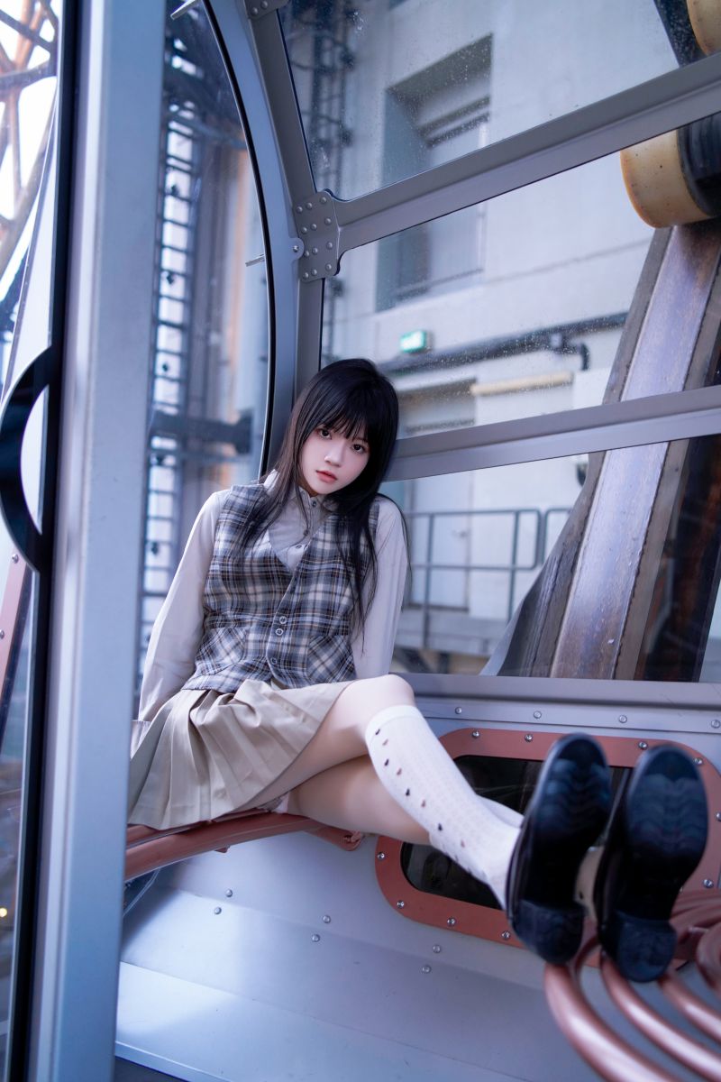 桜桃喵 – NO.207 制服摩天轮[27P-667.1M]插图