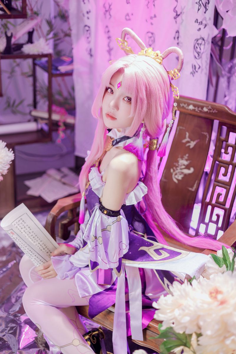 桜桃喵 – NO.210 符玄[27P-2V-1.96G]插图1