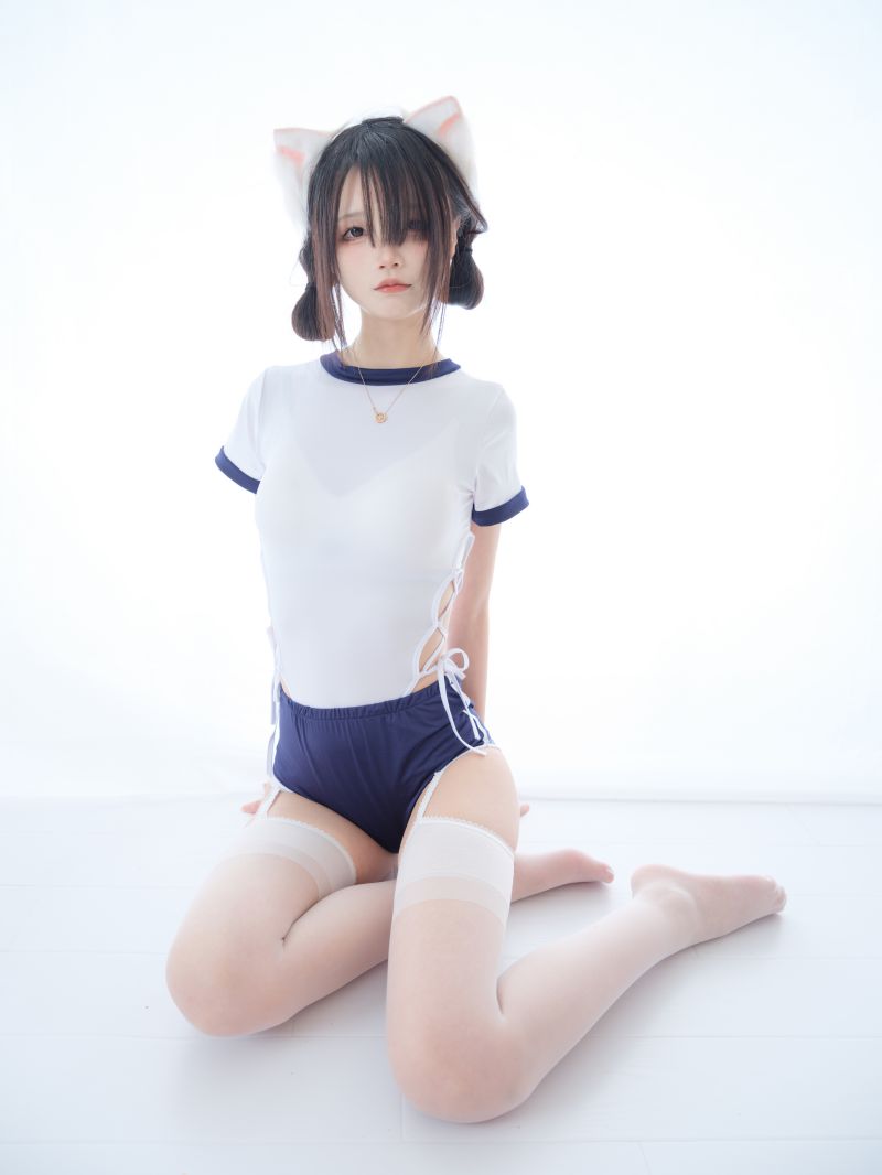 五更百鬼 – NO.051 舰长 体操服 猫耳 [25P-152M]插图1