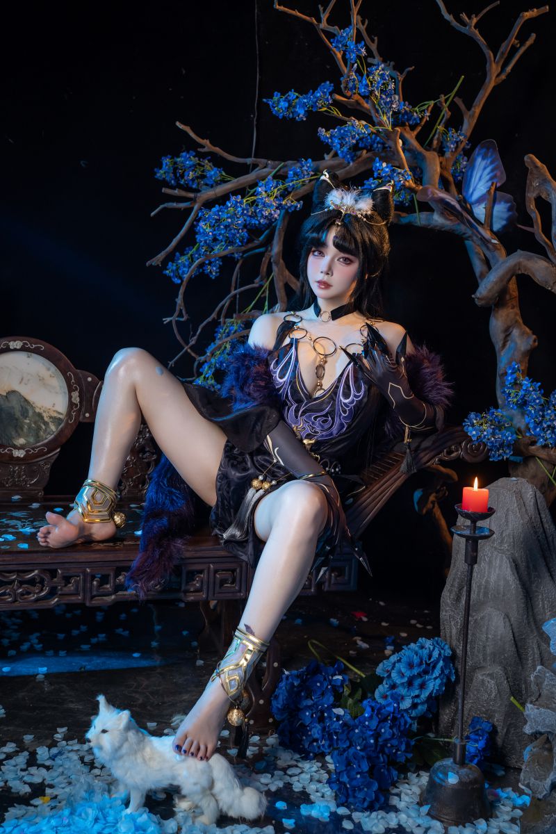 七月喵子 – NO.052 玉玲珑[80P-1.01G]插图1