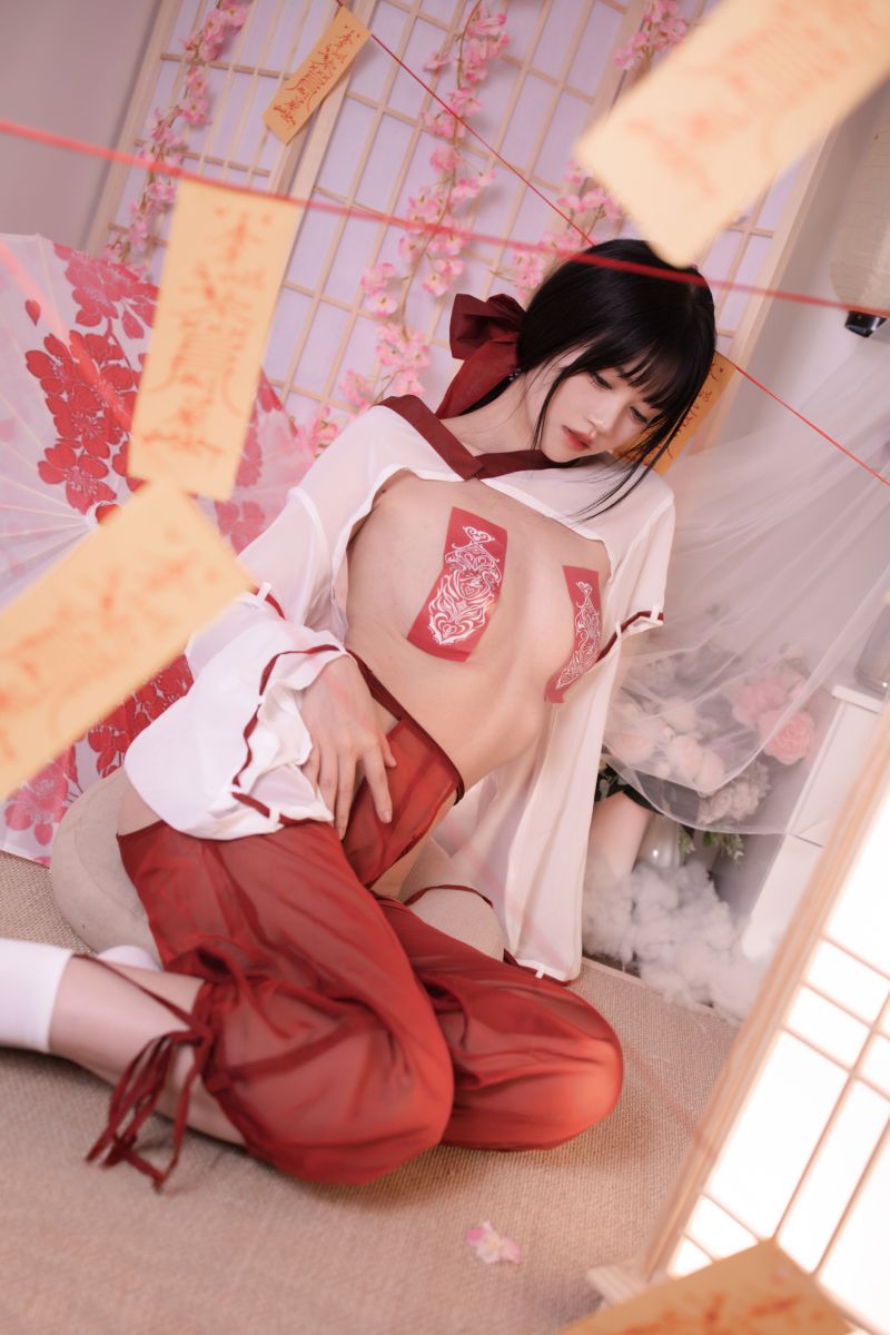 星黛鹿鹿i – NO.010 祈福巫女[56P-724.1M]插图1