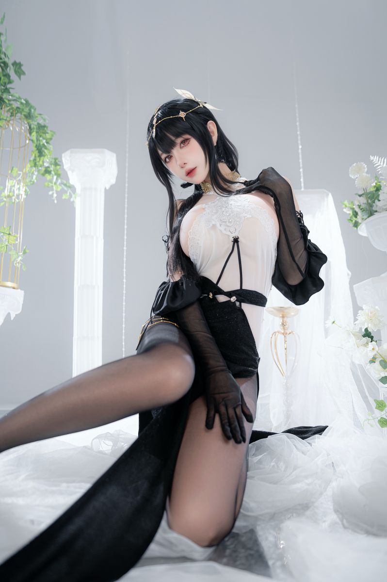 Shika小鹿鹿 – NO.121 碧蓝航线 镇海 [10P-77MB]插图1