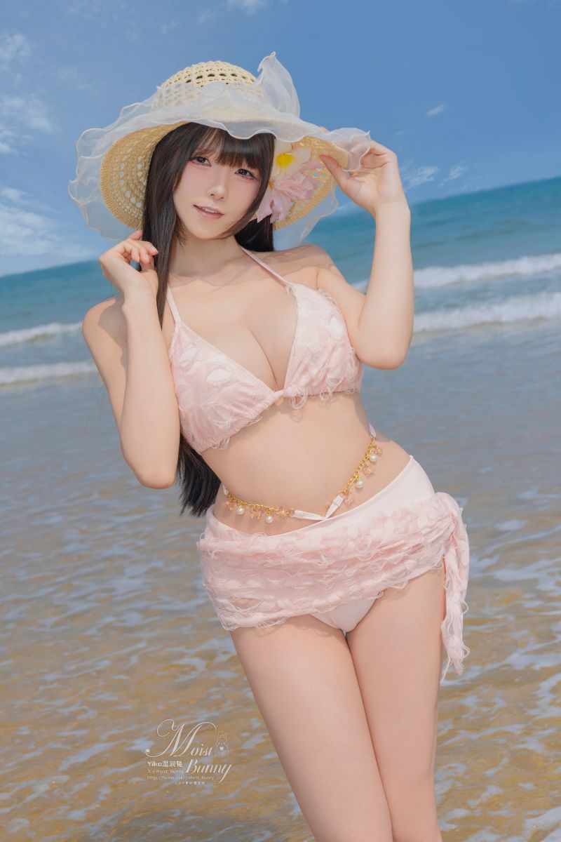 咬一口兔娘(Yiko湿润兔) – NO.240 7月作品 粉红假日 [97P3V-2.17GB]插图1