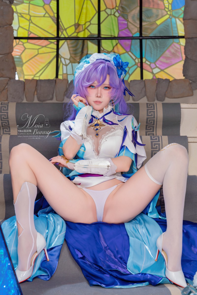 咬一口兔娘(Yiko湿润兔) – NO.246 鸣潮 坎特蕾拉 [114P3V-2.48GB]插图