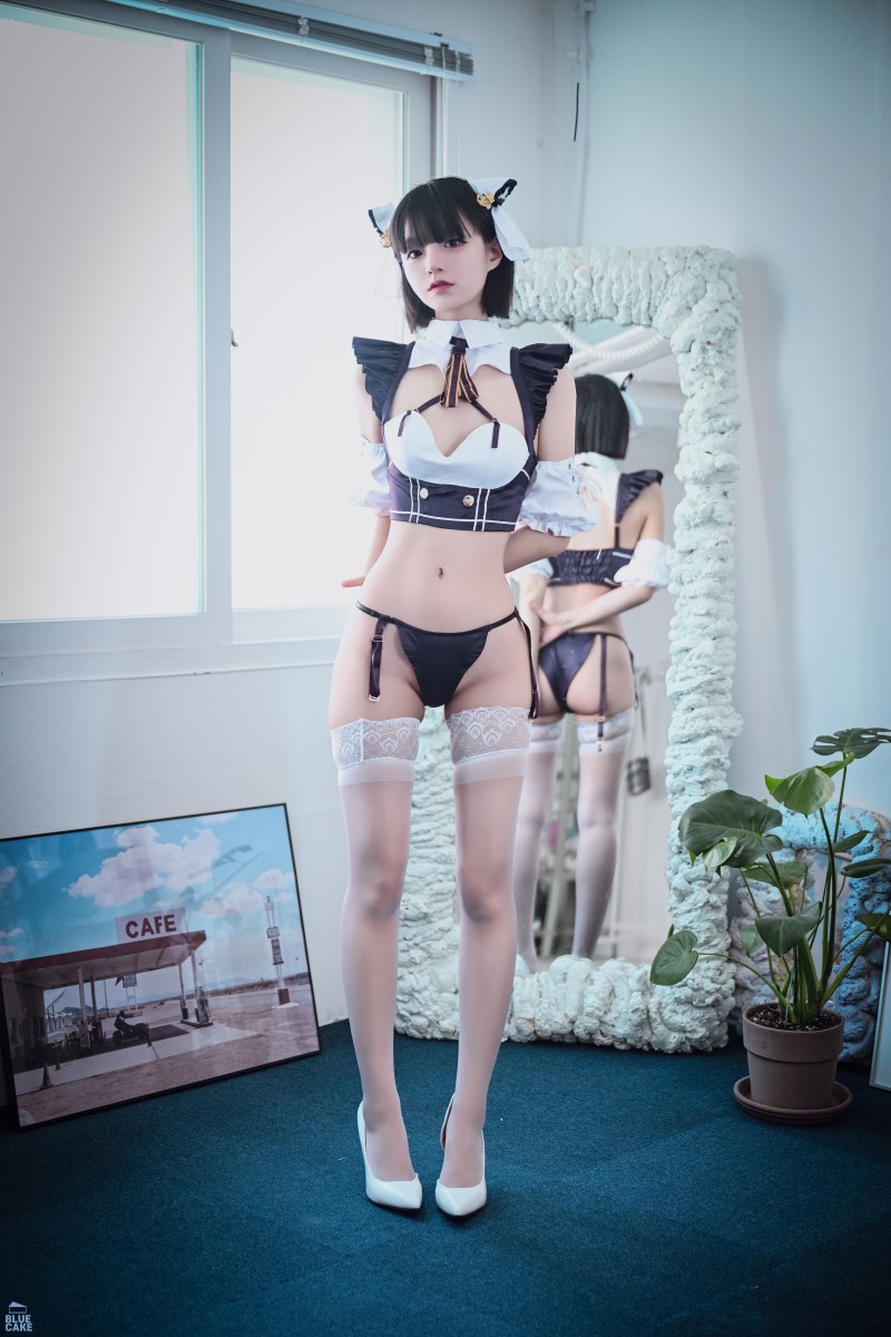 BLUECAKE 187 Jenny (정제니) – Maid Cosplay [112P／2.61GB]插图