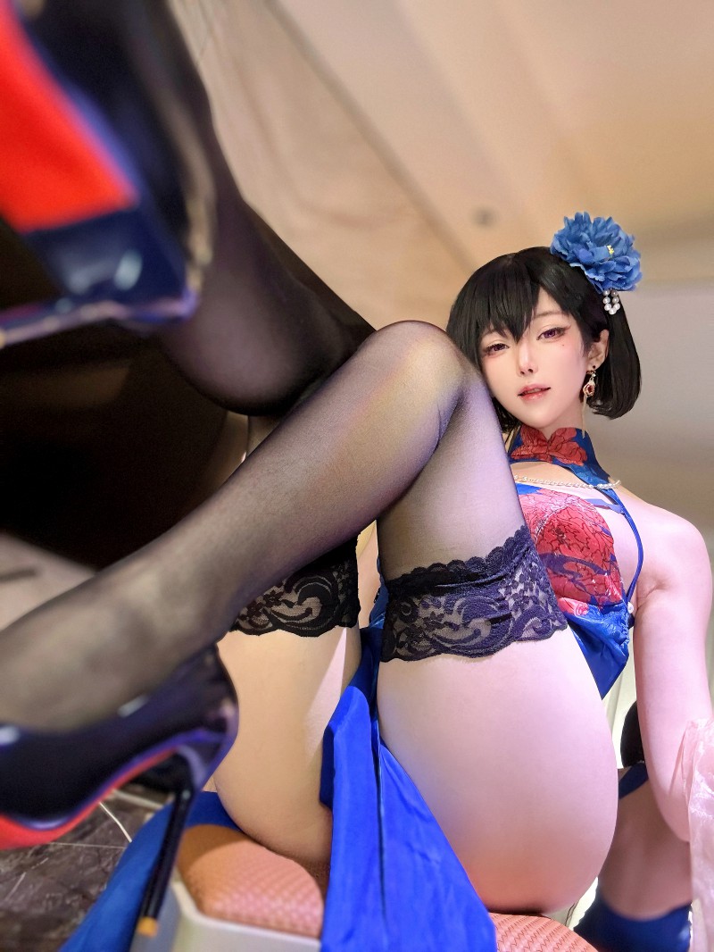 一小央泽 – NO.068 碧蓝航线 建武 旗袍 [87P+7V-1.85GB]插图
