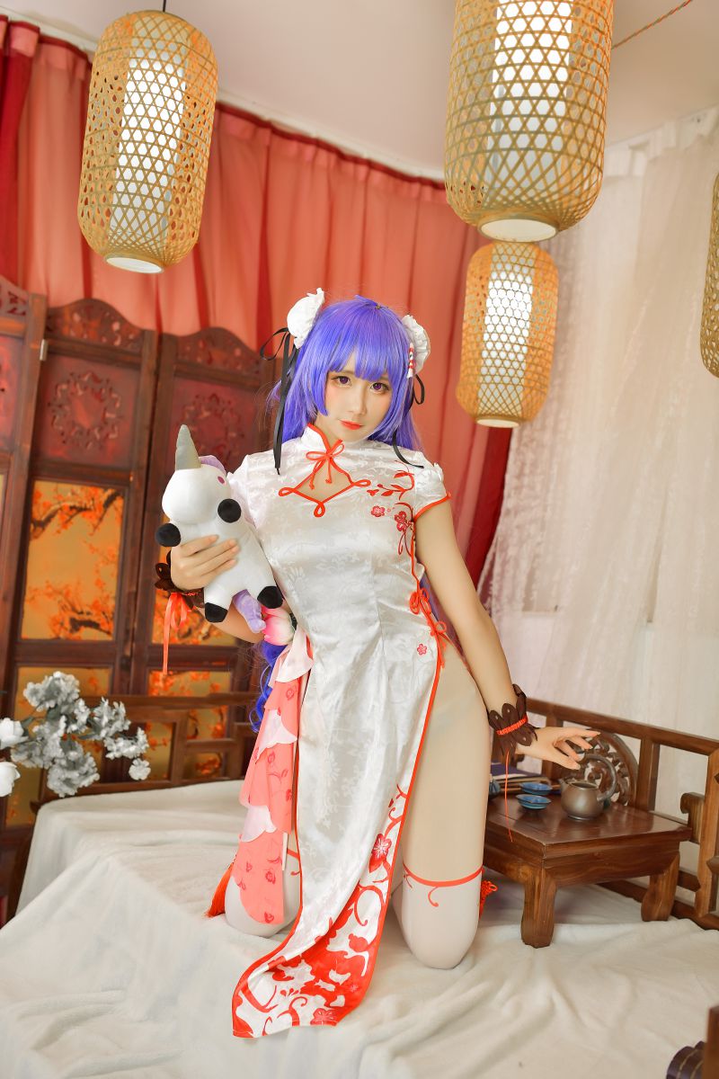 九曲Jean – NO.105 Unicorn Qipao[9P-54.7M]插图