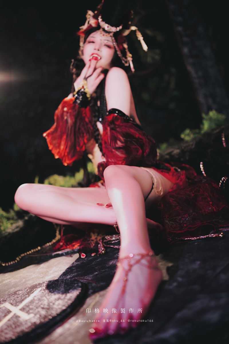 落落Raku – NO.057 宵闇神樂[32P-457.9M]插图1