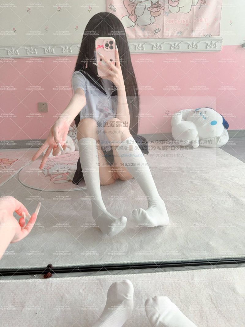 户外露出萝莉 tuzaibaby【153V63P】插图1