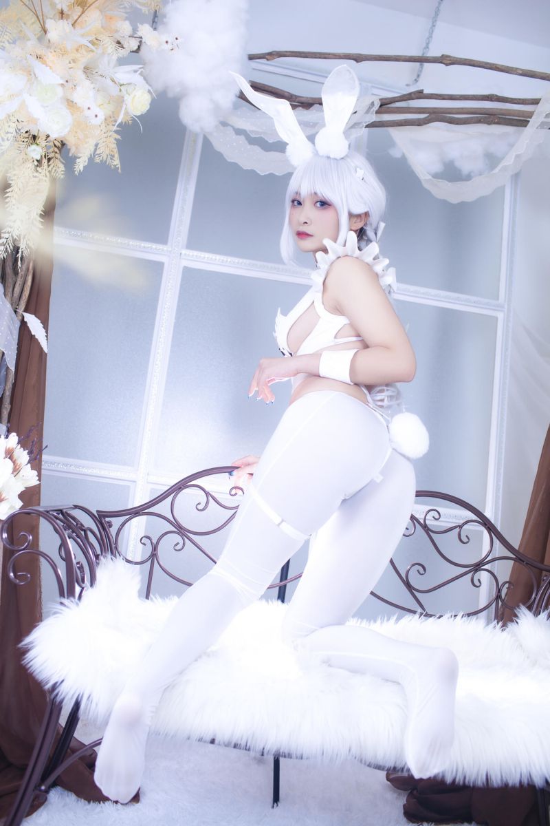 洛璃 LoLiSAMA – NO.091 碧蓝航线 恶毒兔女郎[51P-731.7M]插图